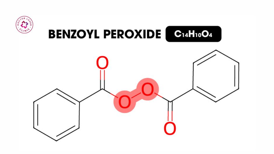 benzoyl peroxide trị mụn trứng cá ở lưng