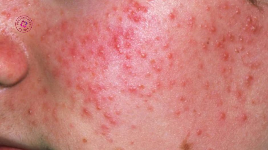 biến chứng mụn nước sau peel