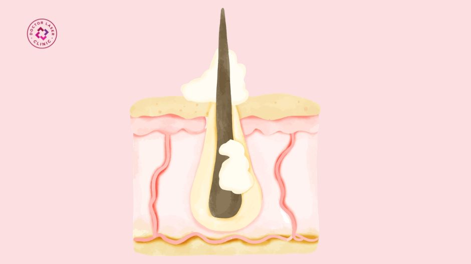 bít tắc lỗ chân lông gây mụn