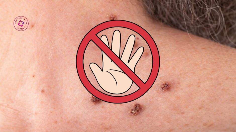 chăm sóc da sau khi đốt mụn thịt bằng laser co2