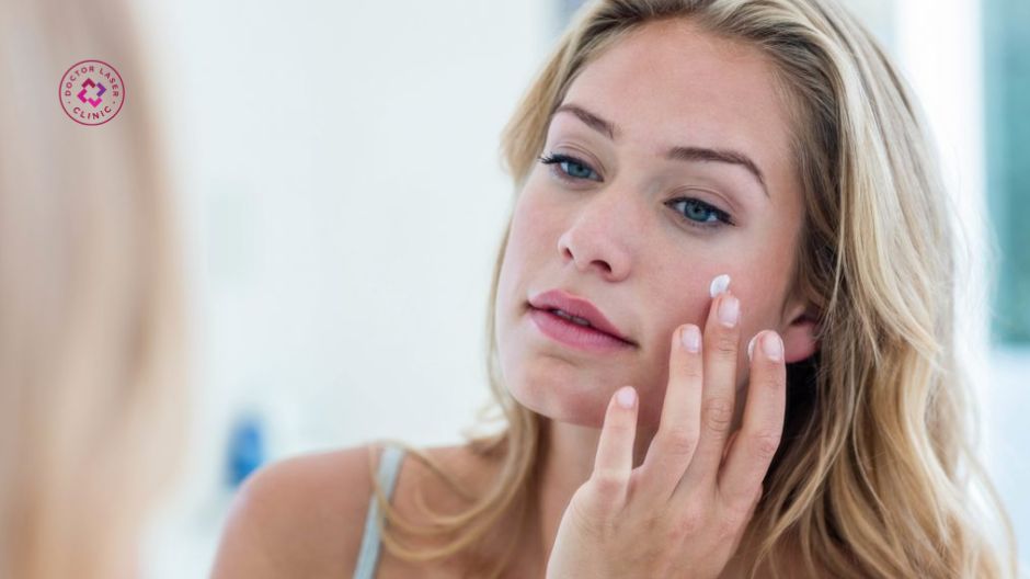 dặm lại kem chống nắng