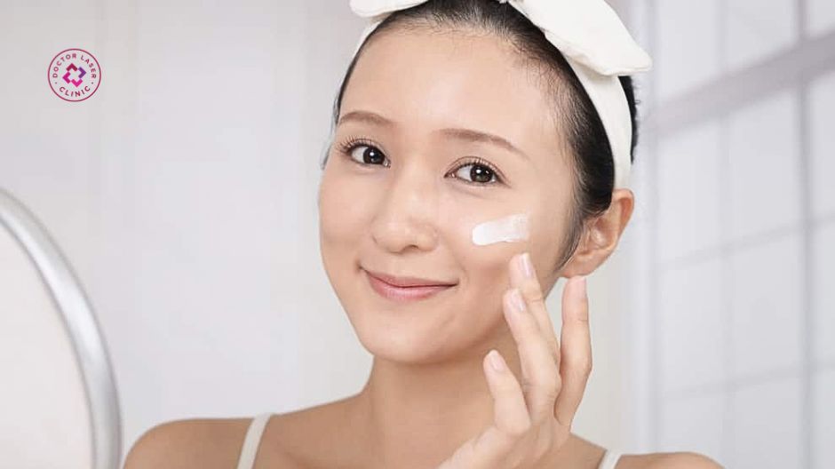 dưỡng ẩm hỗ trợ phục hồi da sau peel