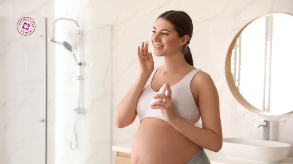 dưỡng ẩm và phục hồi da cho mẹ bầu