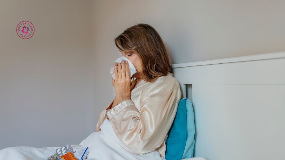 Hệ miễn dịch suy yếu gây mụn lưng thai kỳ