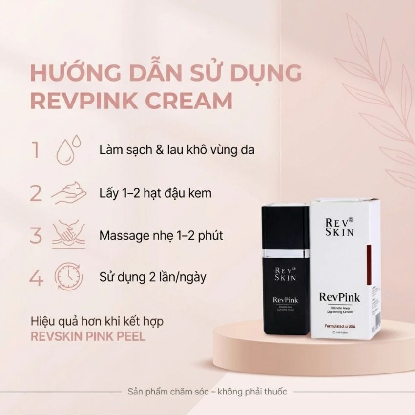hướng dẫn dùng kem làm hồng nhũ hoa revskin revpink cream hướng dẫn dùng kem làm hồng nhũ hoa revskin revpink cream