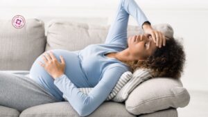 Kiểm soát stress ngăn ngừa mụn lưng thai kỳ