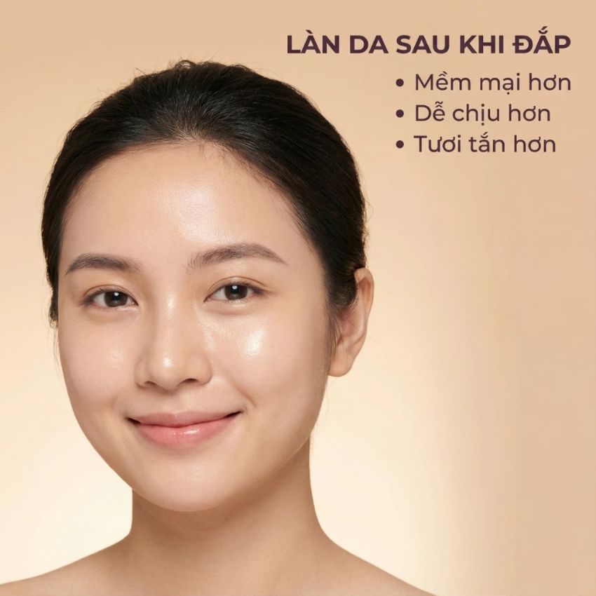 làn da sau khi đắp mặt nạ b5 revskin whitening facial mask làn da sau khi đắp mặt nạ b5 revskin whitening facial mask