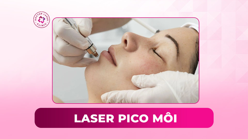laser pico môi