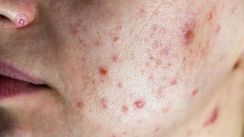người đang có viêm nhiễm tại vùng tiêm botox