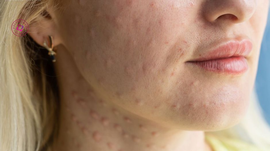 nốt sần dưới da sau tiêm meso