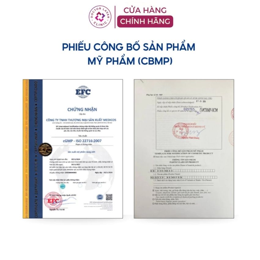 phieu-cong-bo-nuoc-tay-trang-dr-cosmess Nước tẩy trang Dr Cosmess 250ml sạch sâu, dịu nhẹ lành tính - Ảnh 7