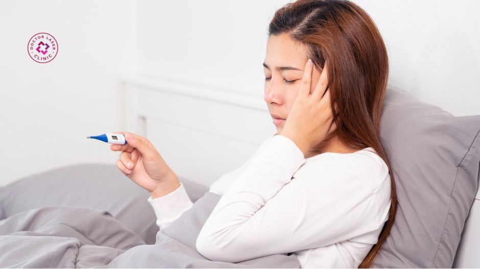 sốt mệt mỏi sau tiêm mesotherapy