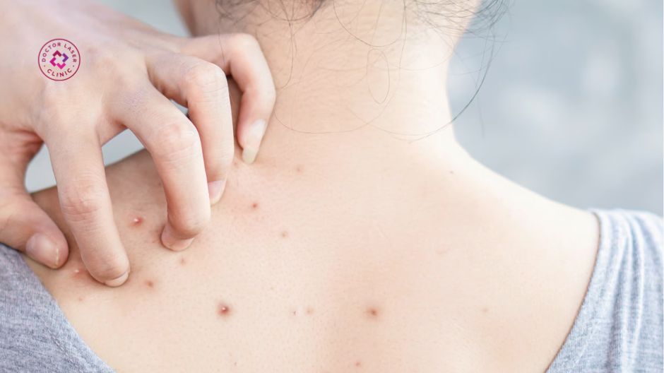 tác động cơ học gây thâm mụn lưng