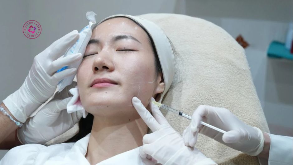 tay nghề bác sĩ ảnh hưởng thời gian duy trì botox gọn hàm