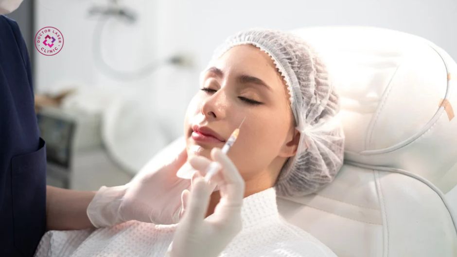 tay nghề bác sĩ trong tiêm botox gọn hàm