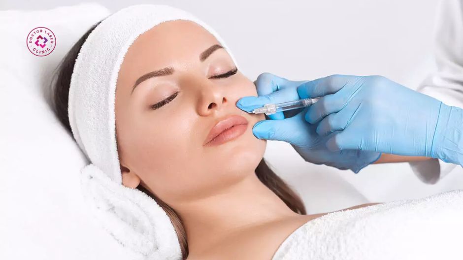 tiêm filler nhiều vị trí trên khuôn mặt