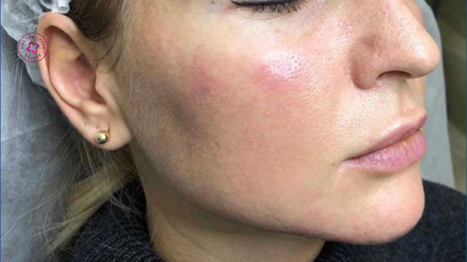 tiêm meso bị sưng phản ứng tự nhiên của da