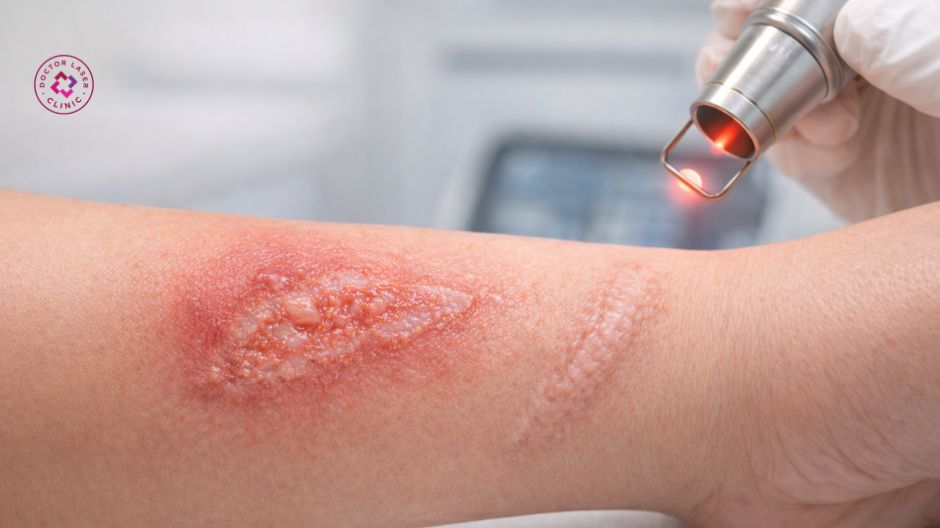 bỏng da và sẹo nếu sai cách