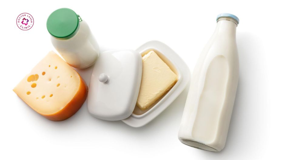 các chế phẩm từ sữa gây mụn trứng cá