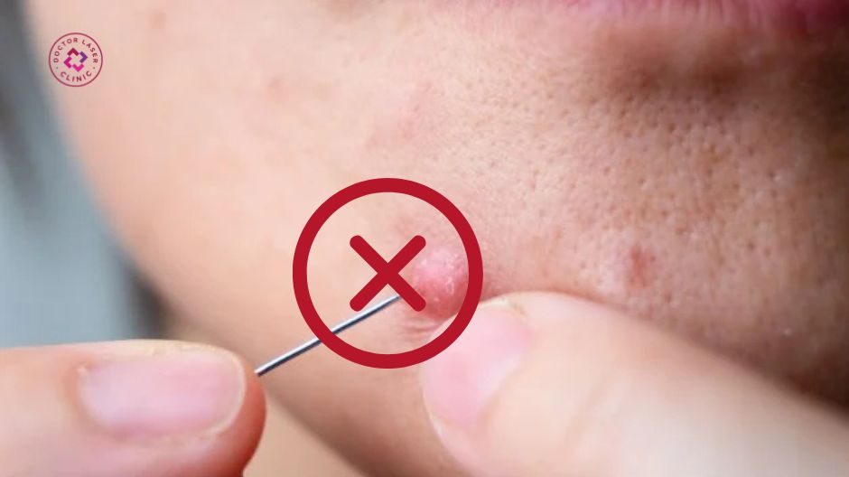 có nên nặn mụn bọc ở mũi không