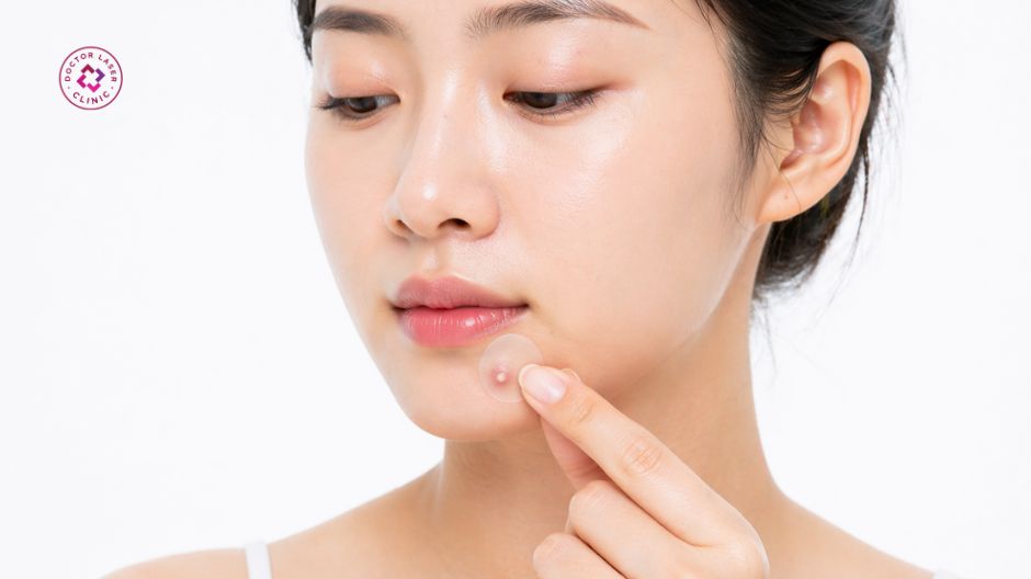 dán miếng dán mụn giảm sưng viêm
