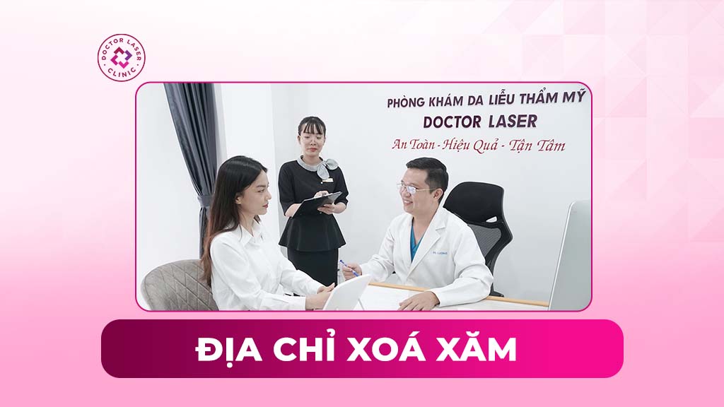 3 địa chỉ xóa xăm uy tín và an toàn tại TPHCM