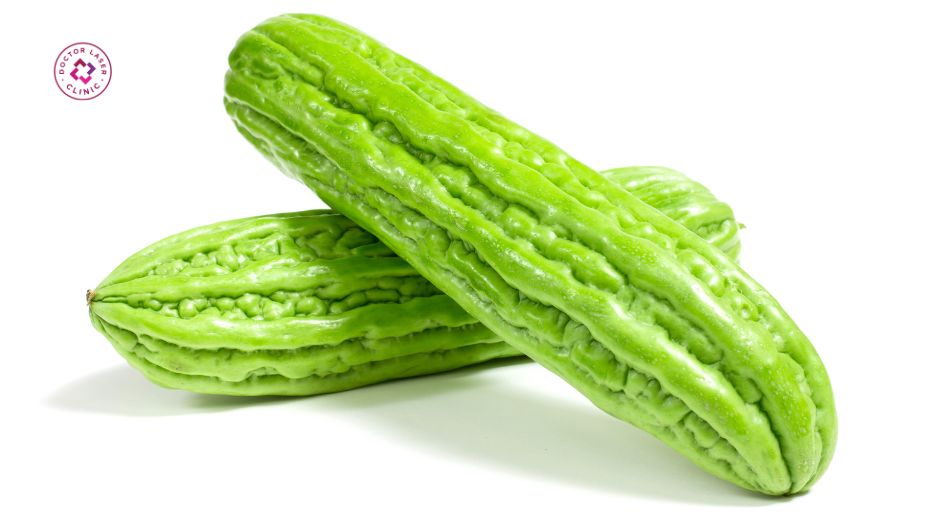 khổ qua mướp đắng hỗ trợ trị mụn lưng