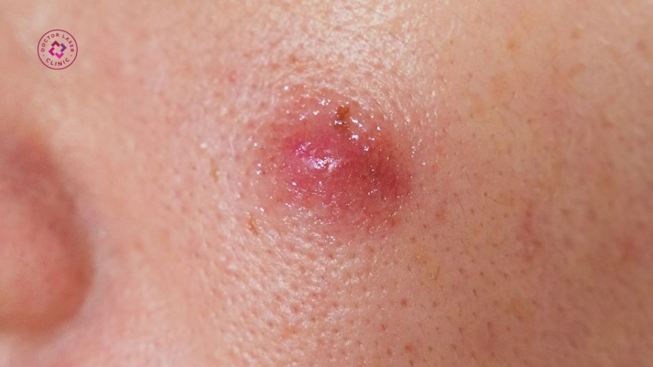 không được phép tự ý nặn mụn viêm