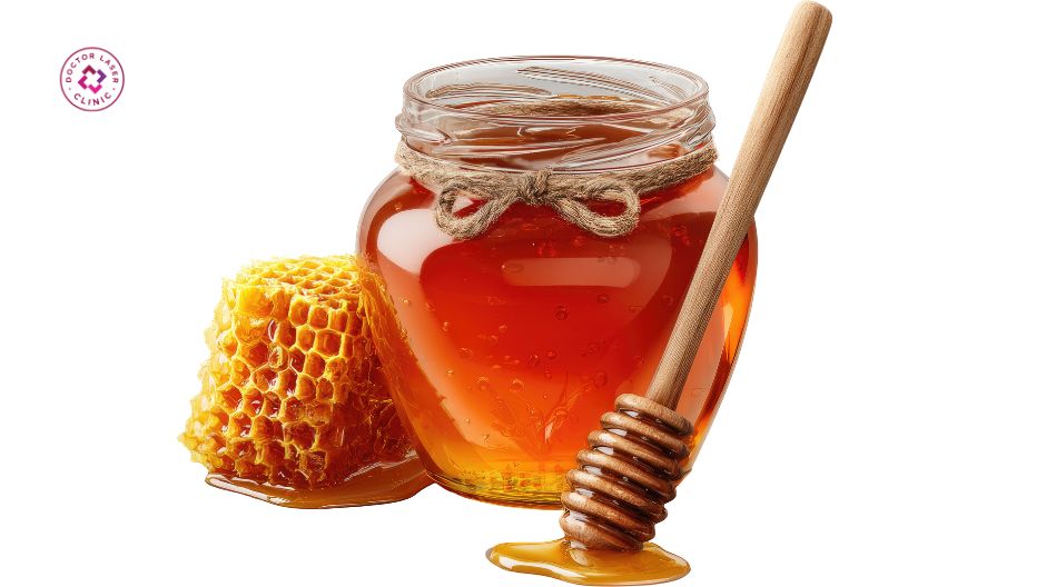 mật ong hỗ trợ trị mụn lưng