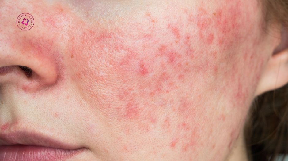 mụn trứng cá đỏ là gì