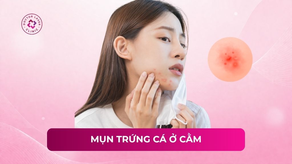 Nguyên nhân mọc mụn trứng cá ở cằm và cách điều trị