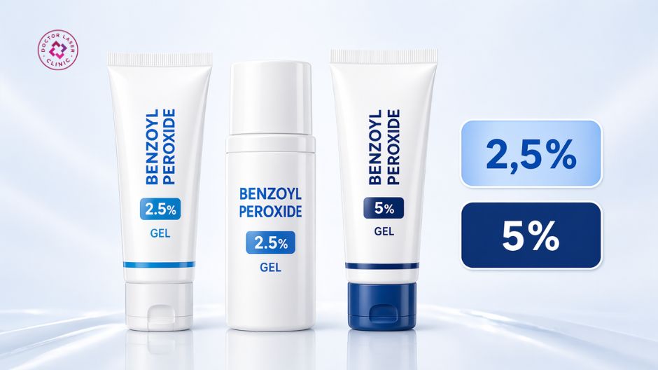 nhóm benzoyl peroxide thuốc trị mụn bọc mụn viêm