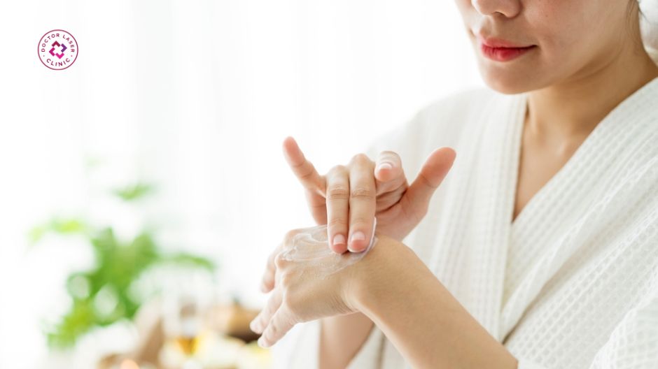 phục hồi hàng rào bảo vệ da trước peel