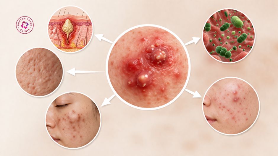 rủi ro khi không điều trị mụn bọc sưng đỏ kịp thời