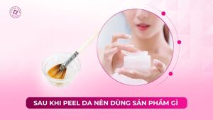 sau khi peel da nên dùng sản phẩm gì