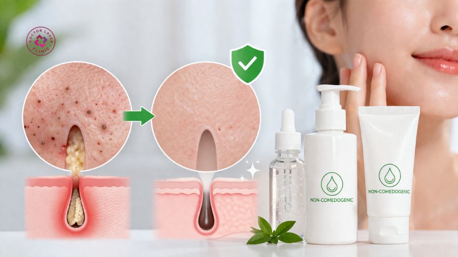 sử dụng sản phẩm không gây bít tắc