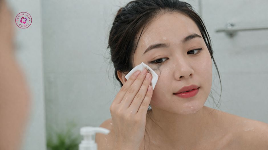 tẩy trang da mặt loại bỏ bụi bẩn dầu thừa