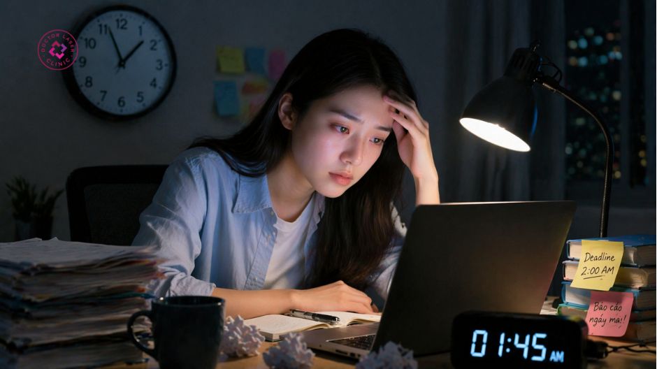 thói quen sinh hoạt gây mụn trứng cá đỏ