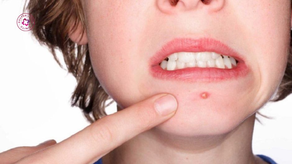 ai dễ bị nổi mụn ở cằm
