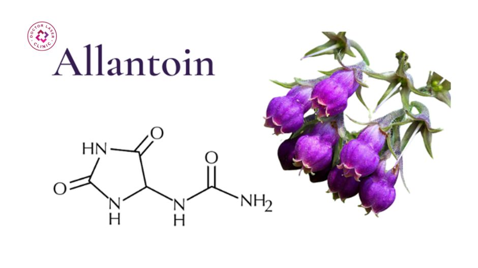 allantoin hỗ trợ phục hồi da sau xoá xăm