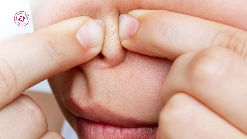 có thể tự nặn mụn đầu đen không