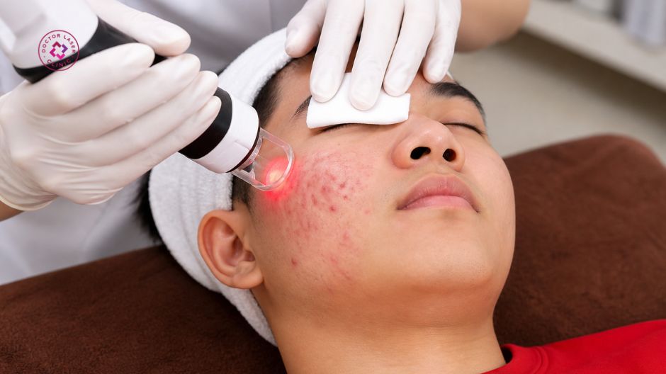 điều trị mụn bằng laser pico