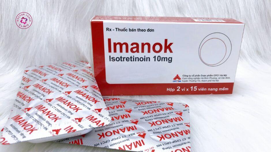 isotretinoin trị mụn ở cằm nặng