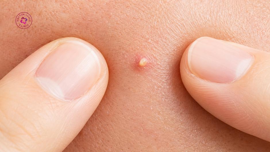 mụn đầu trắng có tự hết không