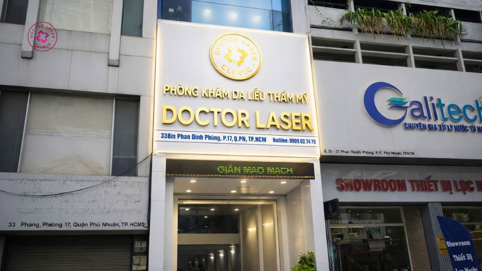 phòng khám doctor laser xoá điêu khắc chân mày