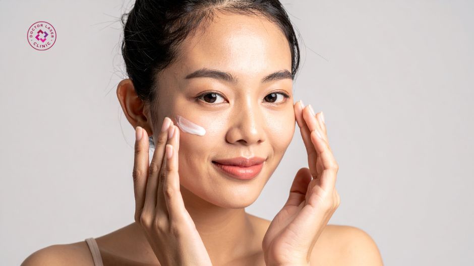 phục hồi và làm dịu da sau peel