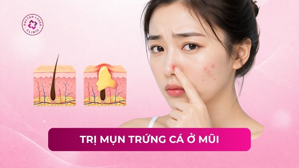 Cách trị mụn trứng cá ở mũi hiệu quả và hạn chế tái phát