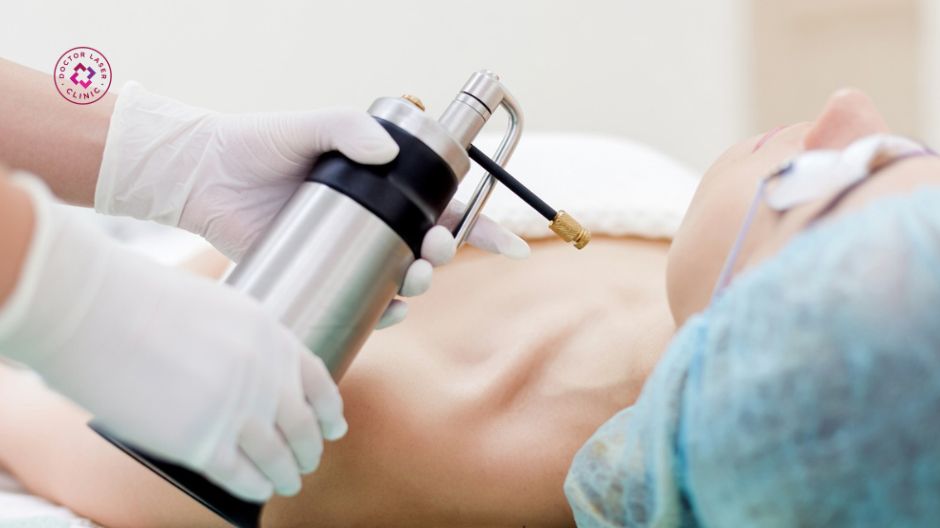 áp lạnh nito lỏng trị sẹo lồi lâu năm