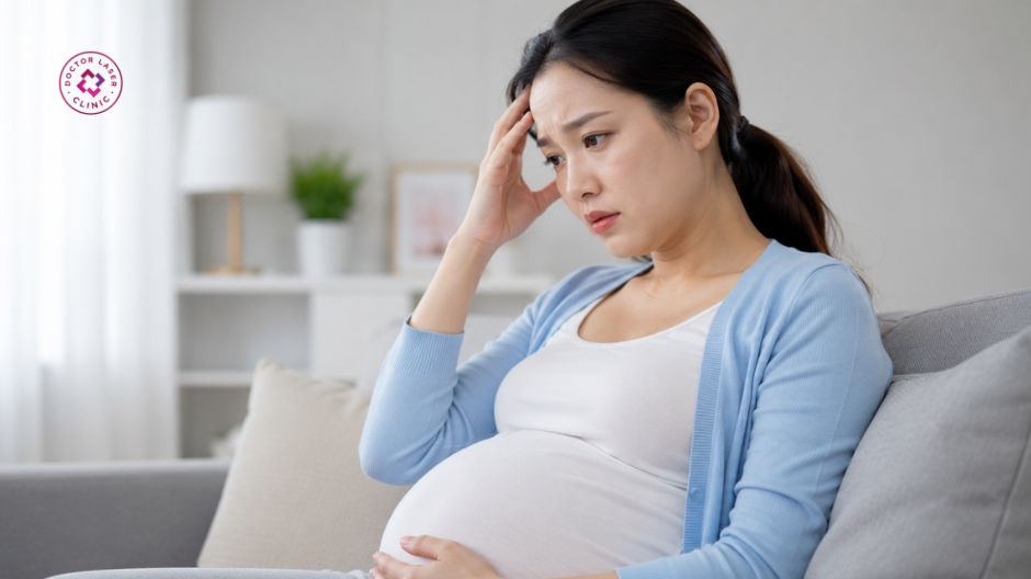 áp lực căng thẳng tâm lý khi mang thai