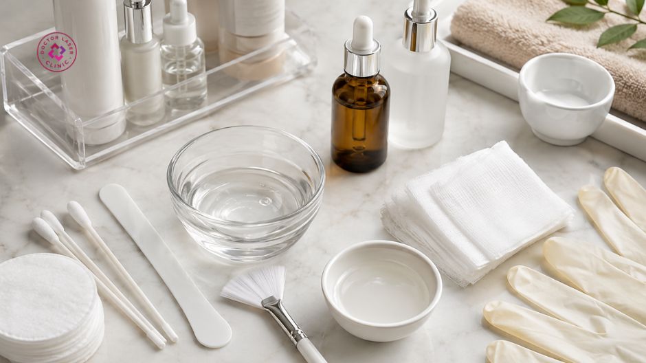 các hoạt chất thường dùng khi peel body